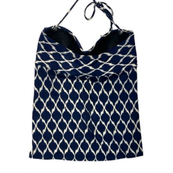 Robin Piccone Tankini Top Navy Swimwear Women’s Size Small - Picture 3 of 6